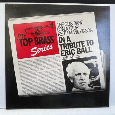 Eric Ball Tribute GUS Band Keith Wilkinson PYE Top Brass LP Vinyl Record 12''