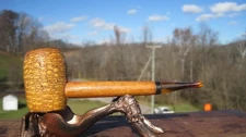 Missouri Meerschaum Corn Cob Smoking Estate Pipe 5.5" L