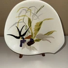 Vtg LG Red Wing Pottery Textured Capistrano~9.25” x 9"~ Coupe Bowl Swallow MINT