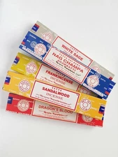 Incense Holder Bundled with (6) Satya Sai Baba Incense spiritual healing Sage