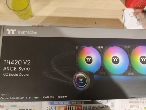Thermaltake 420 TH420 V2 ARGB Sync AIO CPU Liquid Cooler With Receipt + Warranty