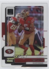 2022 Panini Clearly Donruss Trey Lance #43 12tf