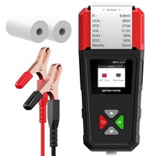 Car Battery Tester With Printer 6V 12V 24V 1002000 CCA Lead Acid Lithium