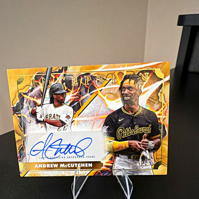 Topps 2025 Inception Andrew McCutchen Pirates Inception Transformation Auto /15