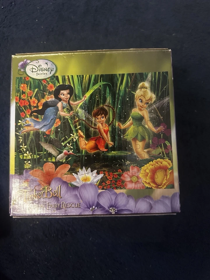 Disney Tinkerbell 63 Piece Puzzle Complete In Box - Image 4 of 4