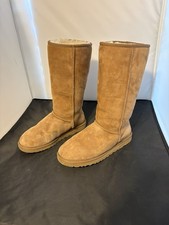 (Authentic) UGG Women's Classic Tall II, Chestnut, Medium Width, Water-resistant