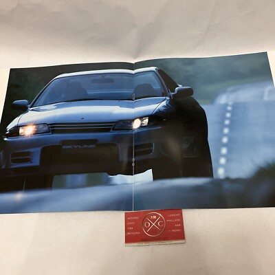 R32 Nissan Skyline GT-R Brochure Catalog JDM 89-94 1990 91 92 93