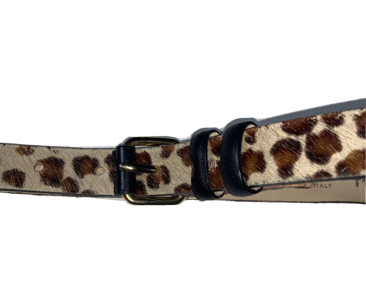 Preowned- Maje Animal Print Textured Leather Belt… - image 2