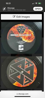 KNUCKLES - THE SUN BURN EP - 12'' VINYL - KFA117