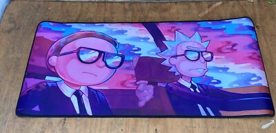 Agents Rick And Morty Gaming Pad Soft Large 34 x15 