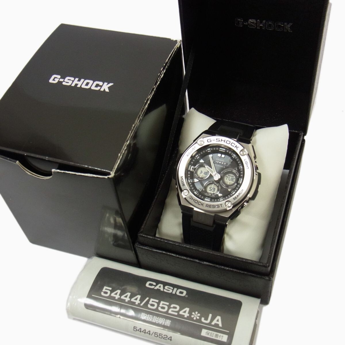 【美品】CASIO G-SHOCK GST-W310-1AJF Casio G-SHOCK G-STEEL GST-W310-1AJF | Sakurawatches.com