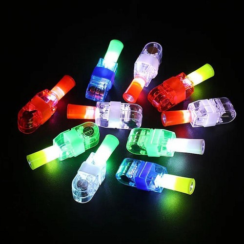 Fluorescent Finger Lamp Led Luminous Children's Toys Flashing Concert P0S1 O1P6 - Picture 12 of 12