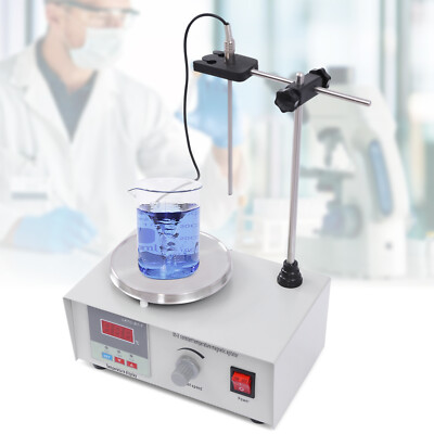 Magnetischer Temperaturanzeige Rührer Lab Magnetrührer mit Heizplatte Digitaler
