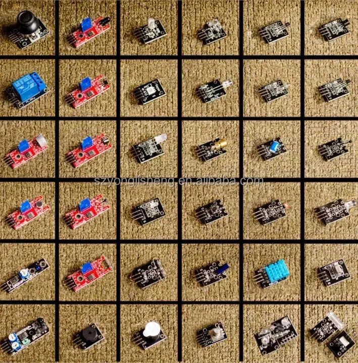 45in1 Sensor Modul Kit für Arduino. Ideal zum Testen all Ihrer Ideen. Mit Koffer - Bild 2 von 4