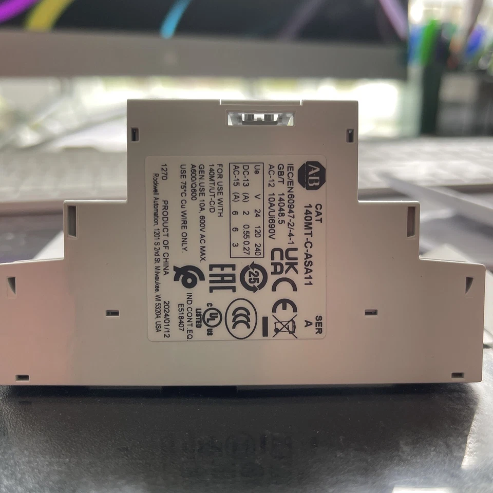 ALLEN BRADY. 140Mt-CASA11. AUXILLARY CONTACT 1NO1NC - Image 2 of 2