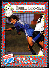 1991 Sports Illustrated for Kids Michelle Akers-Stahl Rookie Card - USWNT Legend