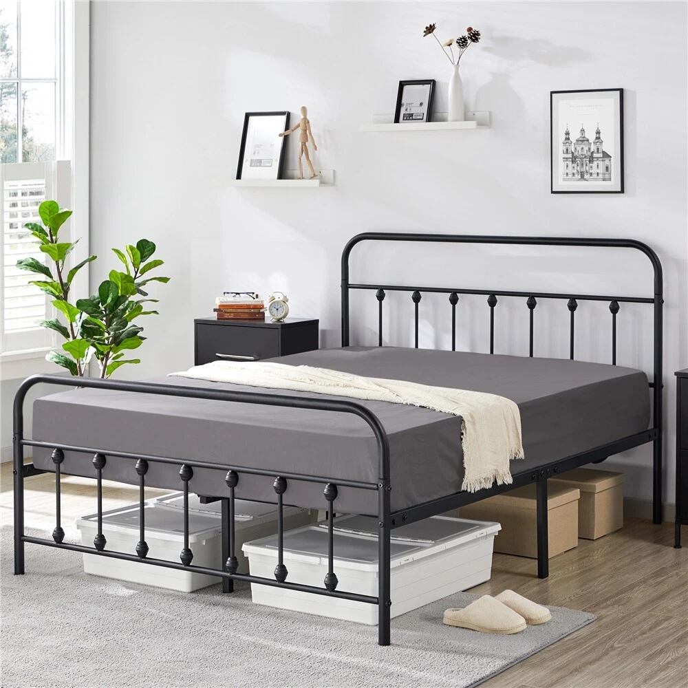 Headboard and sale footboard queen frame