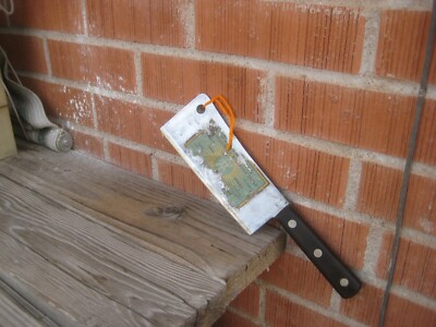 1940s Vintage 7'' Blade x 1 1/4 lb. ** J. A. HENCKELS *** Cleaver Knife GERMANY