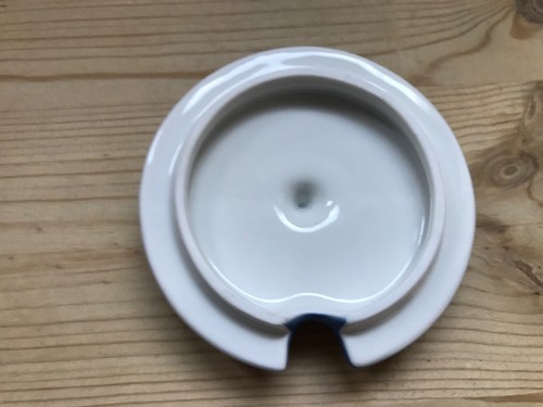 Dibbern Solid Color Zuckerdose samt Deckel Blau = Kornblume neuwertiger Zustand - Bild 10 von 12