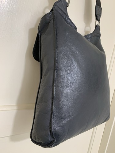 Mulberry Unisex Antony Grey Soft Leather Lined Messenger Crossbody Bag Large - Picture 6 of 24
