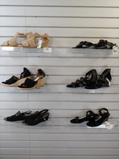 Lot of 6 Pair Womens shoes size 7 Heels Boots Flats Loafer Slipper Sandal 992