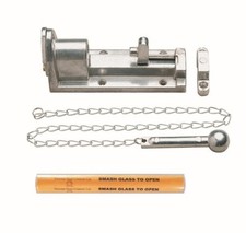 Emergency Escape Panic Bolt Unlock Door NEW Break Glass Fire Exit Door Security