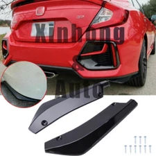 For Honda Accord 2018+ Car Rear Bumper Corner Lip Splitter Diffuser Body Kit