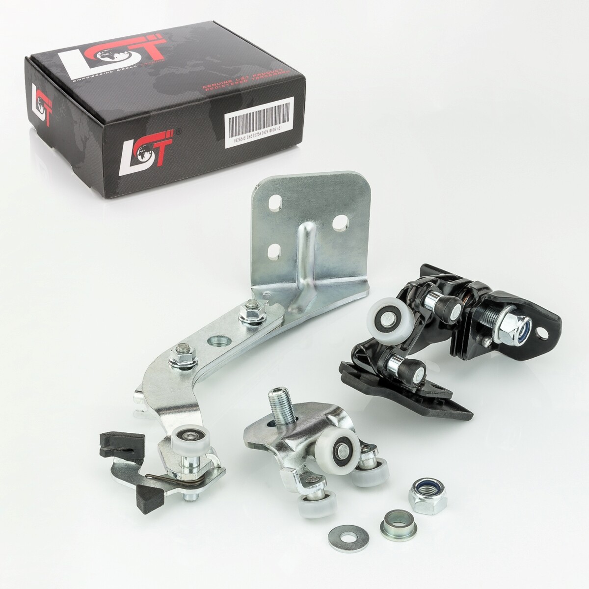 Guía de Rueda Türführung Puerta Corredera Kit Derecho Completo para Fiat Ducato