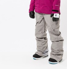 686 Women Glacier Geode Thermagraph Snowboard Pant S Light Grey L7W401-LTG