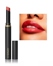 Mac Powder Kiss Velvet Blur Slim Stick DUBONNET Buzz Lipstick 0.07 oz NIB