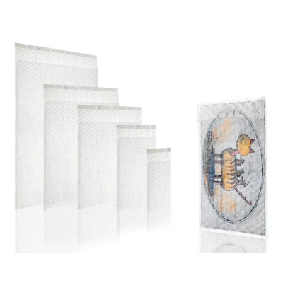 WPTrading - Luftpolsterumschläge transparent 3-lagig Luftpolstertaschen & beutel