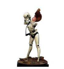 1/24 Scale Resin Figures Model Kit Space Girl Unpainted Unassembled Model Kit