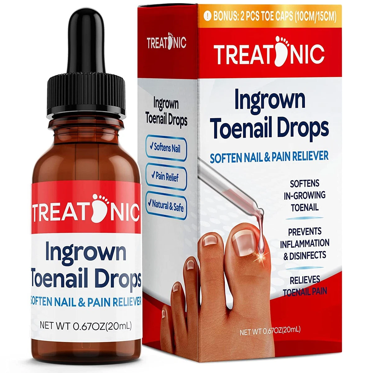 So I used “Dr Scholl's Ingrown Toenail Pain Remover” several times on this  toe, but I can't even pull out that exposed piece because it hurts SO BAD.  Should I see a