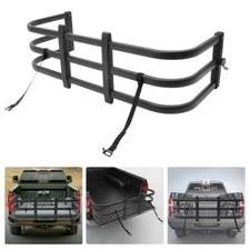 132-163 cm Retractable Truck Bed Extender 180° Flip Universal Truck Bed Extender