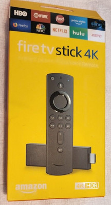 Amazon Fire TV Stick 4K Brilliant Picture, Alexa Voice Remote 2nd Generation