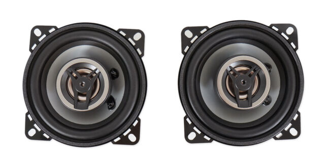 Pair Crunch CS4CX 4" Inch Car Audio 2-Way Speakers 200 Watts Max