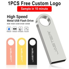 Free logo metal mini USB2.0 flash drive gift pen drive Real capacity thumb drive