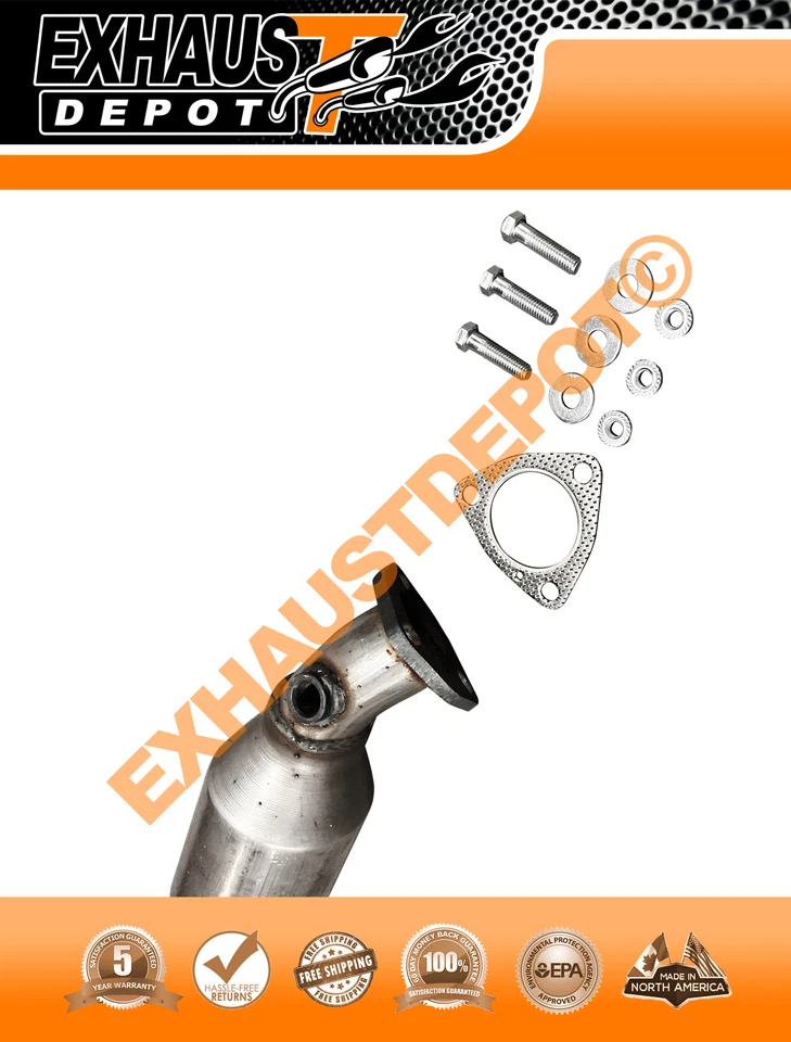 Convertidor catalítico Volkswagen Passat 1998-2005 1,8 L turbo ajuste directo Foto 2 de 4