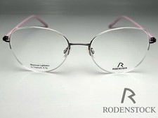 Rodenstock R7098 Eyeglasses Half Rim 51-140 Titanium Light Frame Authentic