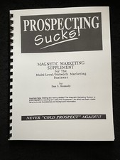 Dan Kennedy PROSPECTING SUCKS MLM Networking Supplement For Magnetic Marketing