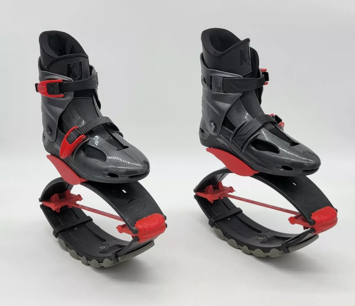 Kangoo Jumps Power Shoes KJ Jumping Shoes Boys 1-3 Size Small Black Red