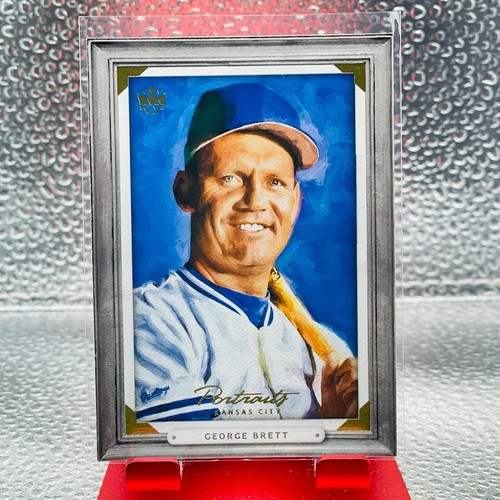 2019 Panini Diamond Kings #P7 George Brett Portraits
