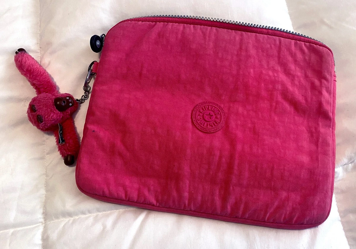 Kipling Pink Digi Touch Ipad Sleeve with Pink Gorilla | eBay