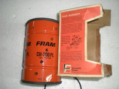 Fram CH200PL OIL FILTER 58 59 60 61 62 63 64 65 66 67 CHEVROLET