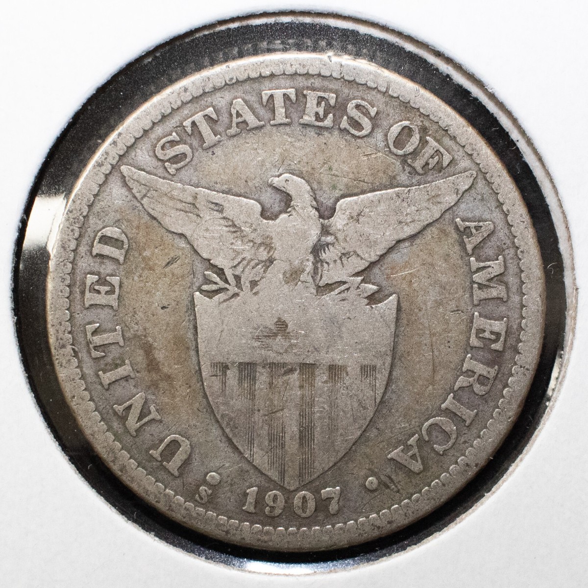 1907 S Philippines 50 Centavos (L0786) | eBay