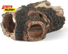 Aquarium Wood Fish Tank Decorations Resin Fake Logs Terrarium D cor,Reptile Hide