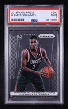 Giannis Antetokounmpo 2013-14 Panini Prizm #290 Bucks Rookie Card (RC) PSA 9. rookie card picture