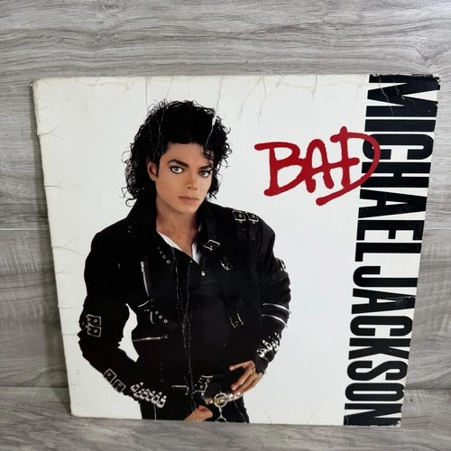 Michael Jackson - BAD Vinyl LP Album 1987 Epic Records Vinyl