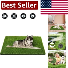 Versatile Artificial Turf Mat - Ideal for Dogs & Outdoor Use, 47.3x31.5 Inches