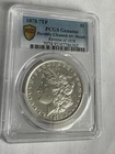 1878-7TF REV78 Morgan Silver Dollar AU Detail PCGS -  Cleaned #362